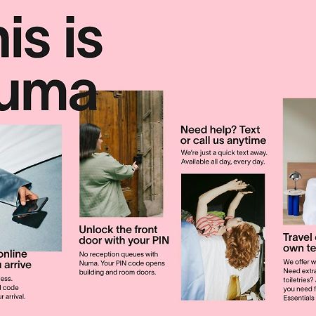 Numa Madrid Script Lejlighedshotel Eksteriør billede