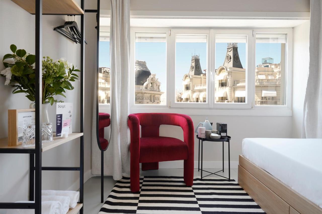 Numa Madrid Script Lejlighedshotel Eksteriør billede