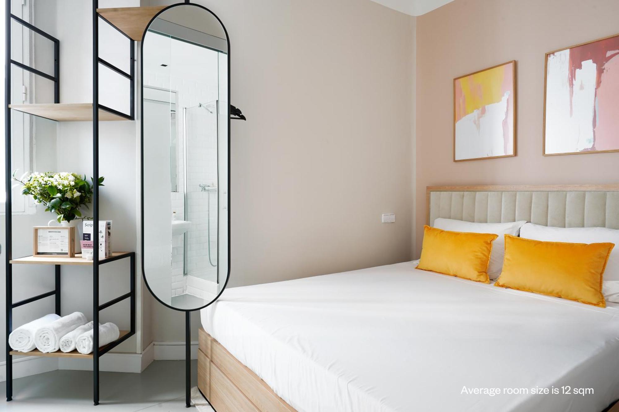 Numa Madrid Script Lejlighedshotel Værelse billede